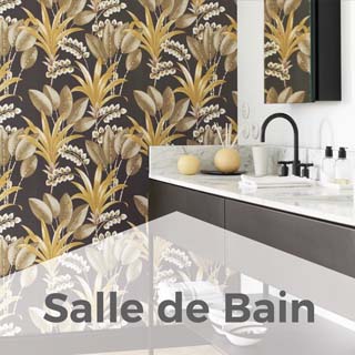 Papier peint pour une salle de bain et pièce d'eau